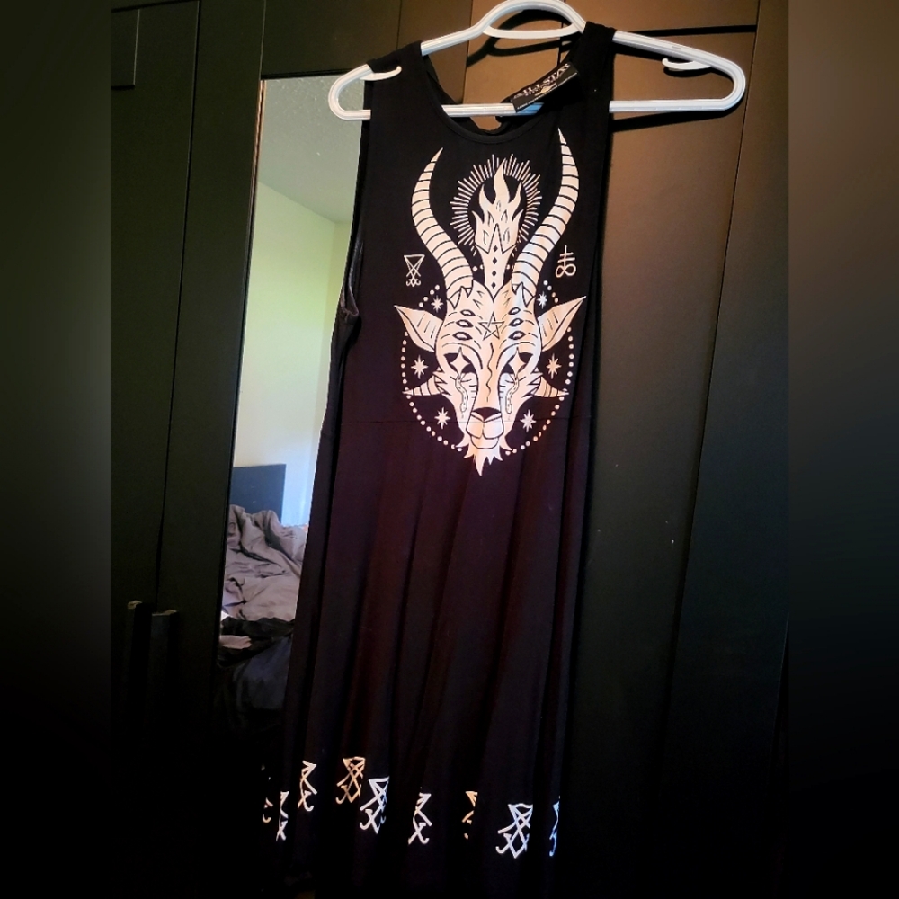 Killstar Baphomet Skater Dress